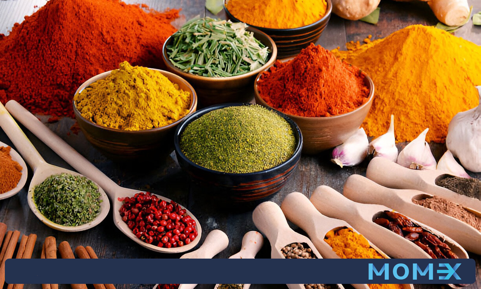 واردات ادویه از هند با شرکت مومکس